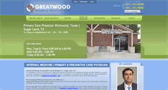 Desktop Screenshot of greatwoodprimarycare.com